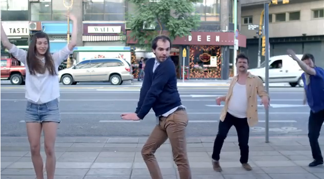 Reklam, Vatten, Musik, dans, Barn, Evian